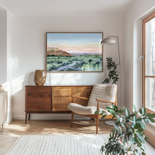 Kunstdruck „Am Rande von Utah“