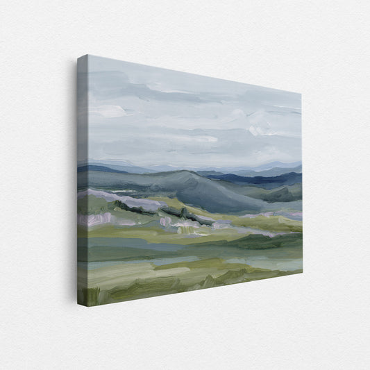 « Brume matinale », impression sur toile tendue 30x40 || Vente finale