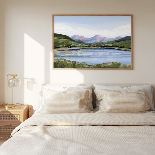"Meet Me in the Valley" Art Print