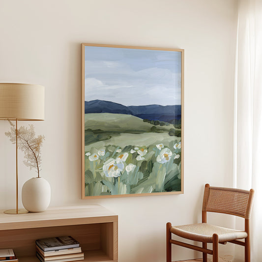 "Wild Poppies" | Colorado Mountain Art Print