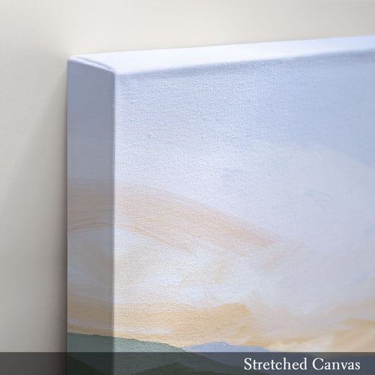 ’Among the Wildflowers’ 24x36 Unframed Stretched Canvas Art Print || Final Sale - Colorado Landscape Wall - abstract