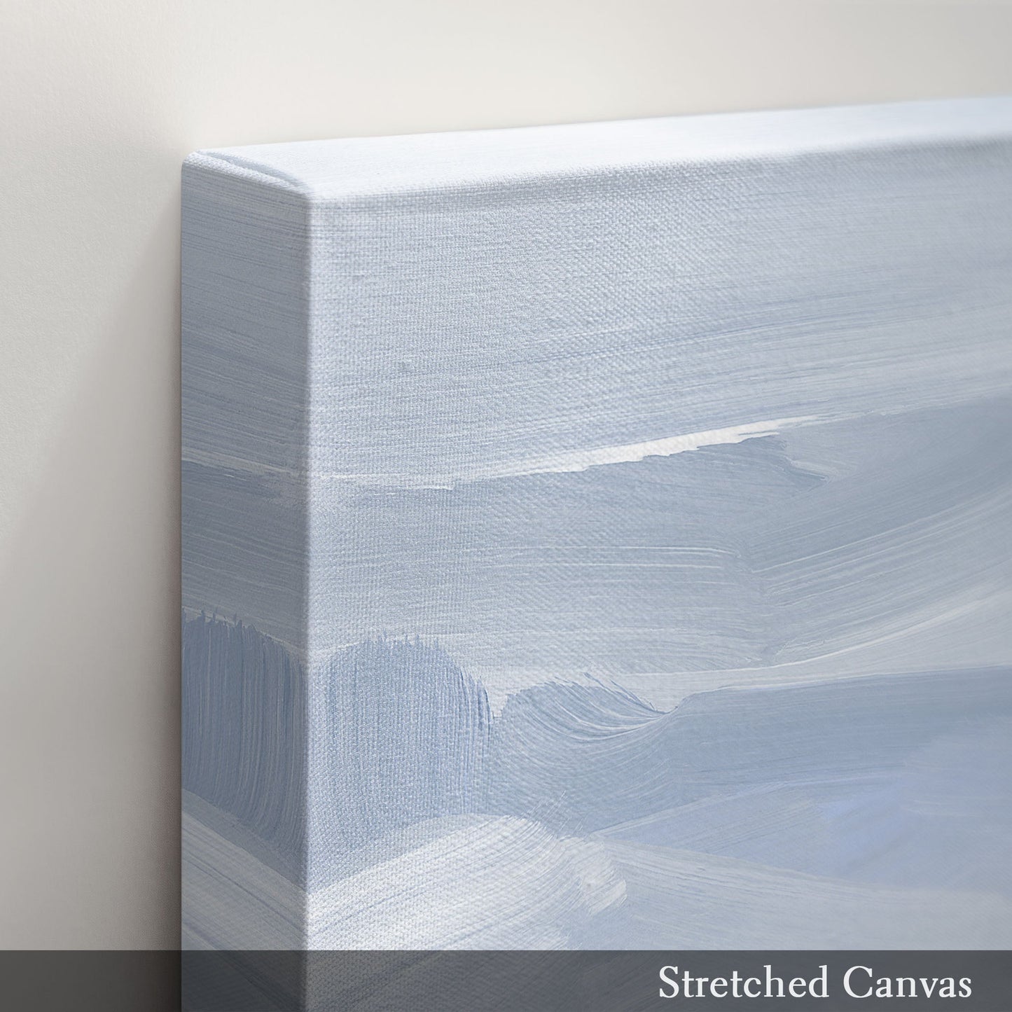 ’Blue Ridge’ 24x36 Stretched Canvas Art Print with Black Frame || Final Sale Blue Ridge Mountains Wall Appalachian
