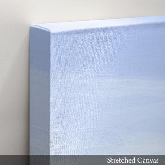 ’Blue Ridge in Bloom’ 16x20 Unframed Stretched Canvas Art Print || Final Sale - North Carolina Mountains Wall