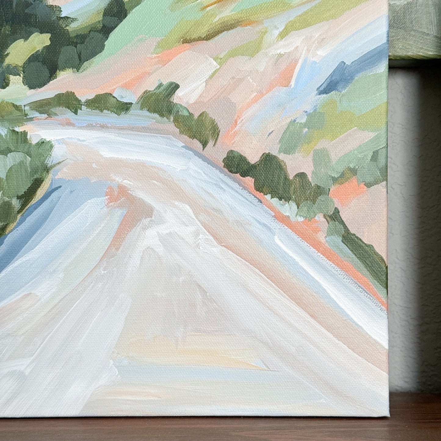 ’Circling Back’ Original Painting || 24x30 - Colorado Landscape - abstract - Acrylic - Artwork - Durango