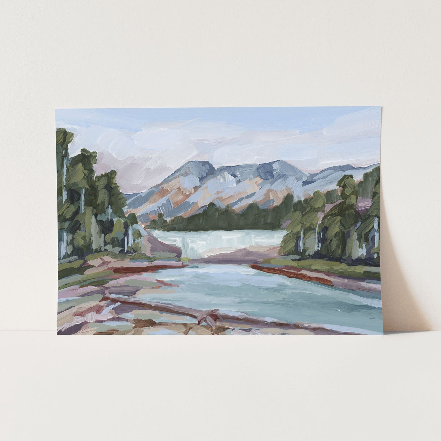 Custom Art Print || Add-on - Paper / 5x7 in / No Frame - Commission