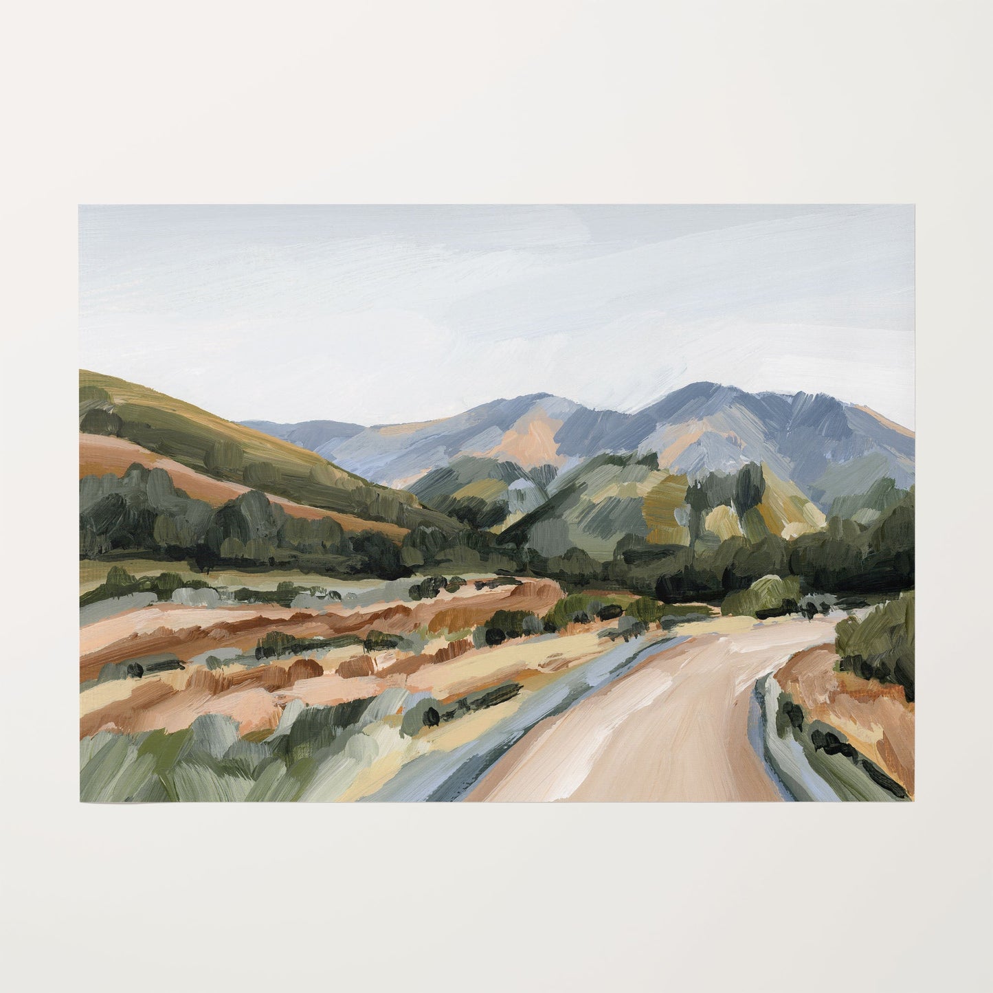 Custom Art Print || Add-on - Rolled Canvas / 8x10 in / No Frame - Commission