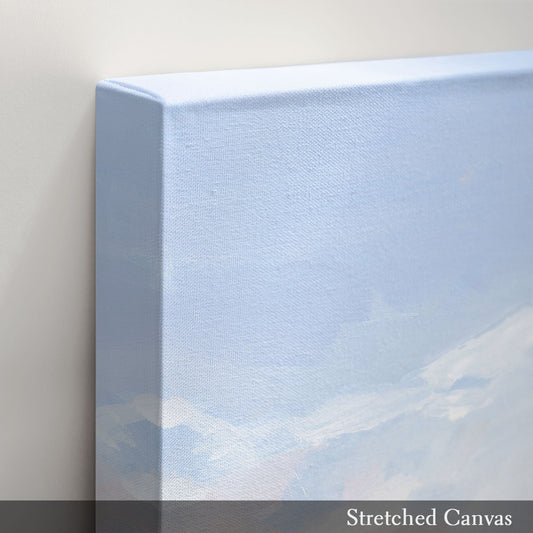 ’Eagle County’ 40x60 Stretched Canvas Art Print with Walnut Frame || Final Sale - Colorado Landscape Wall - Eagle