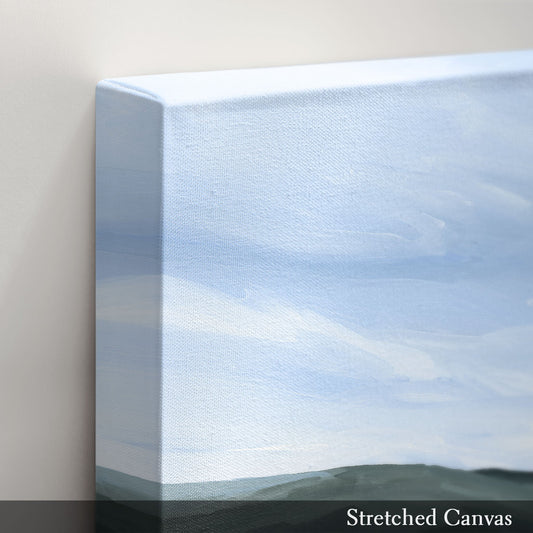 ’First Fall’ 24x30 Stretched Canvas Art Print || Final Sale - Colorado Landscape Wall - ’Winter Park’ - abstract
