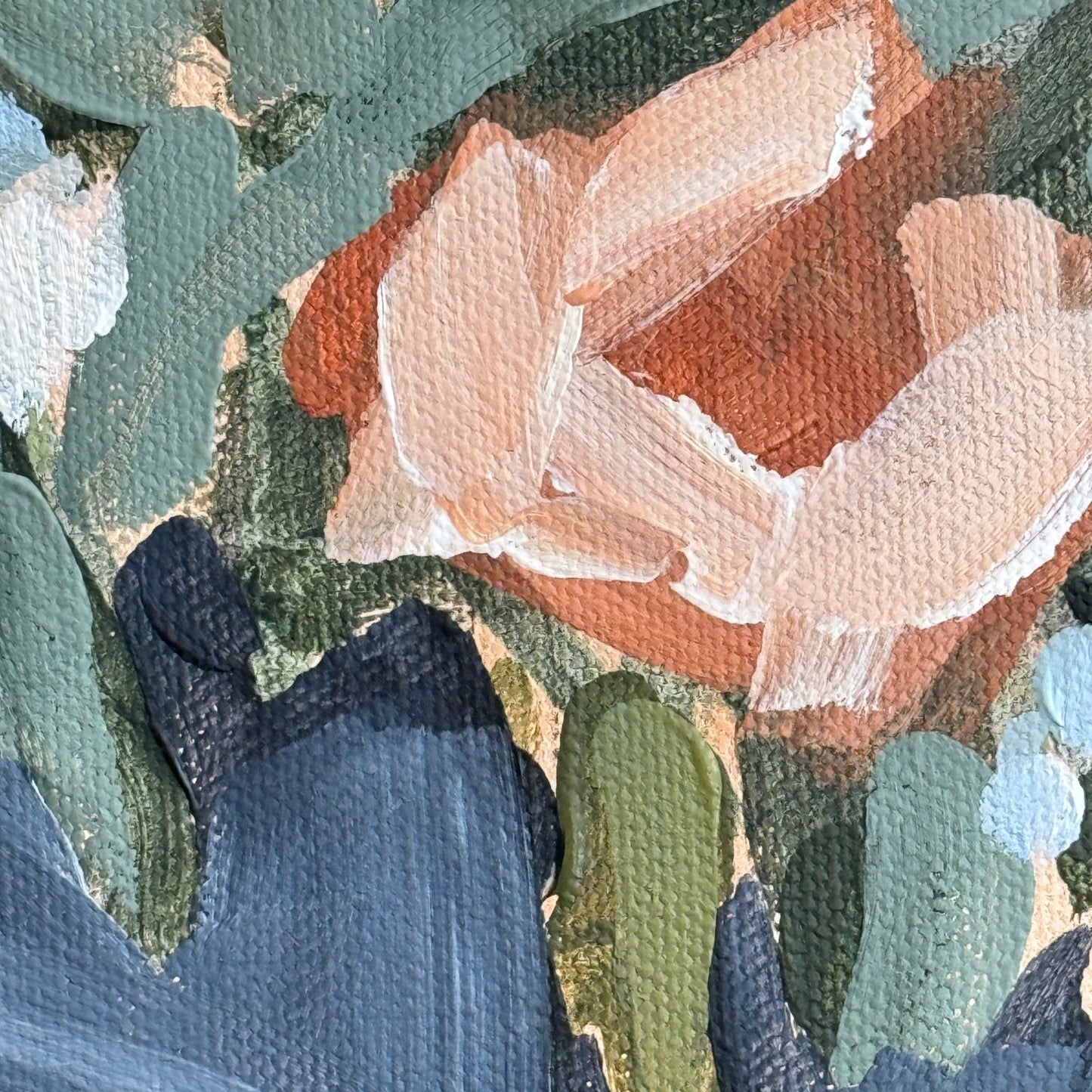 โFlowers for the Table Iโ Original Painting || 11x14 - Still Life - abstract - Acrylic - Artwork - floral - Flower