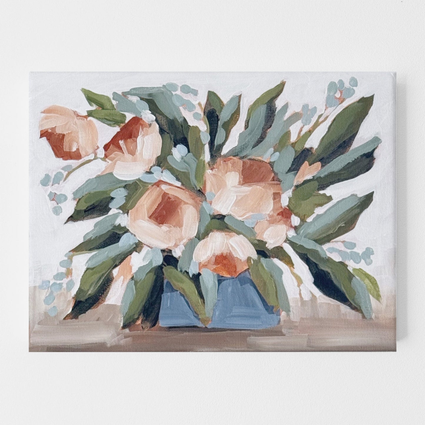 โFlowers for the Table IIโ Original Painting || 11x14 - Still Life - abstract - Acrylic - Artwork - floral - Flower