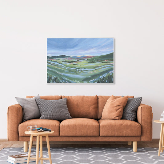 ’From Loveland’ Art Print - Colorado Mountain Artwork - Landscape - Loveland