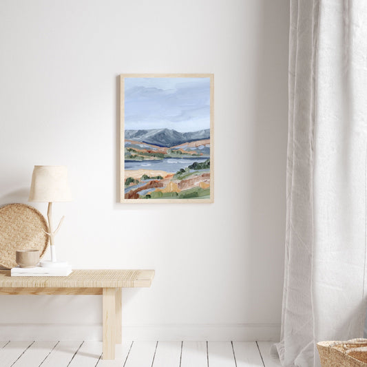 ’Glacier Lake’ Art Print - Artwork - Autumn - Colorado - Fall