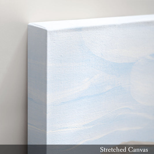 ’Never Summer’ 40x60 Stretched Canvas Art Print with Gold Frame || Final Sale - Colorado Landscape Wall - Estes Park