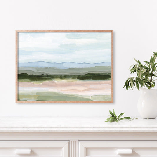 ’Passing Through’ Art Print - Colorado Mountain - abstract - Artwork - Fairplay