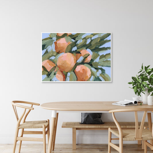 ’Peach Tree’ Art Print - botanical - Flower - Flowers - food