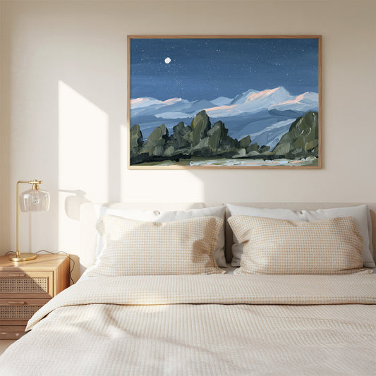 "Second Star to the Right" Art Print