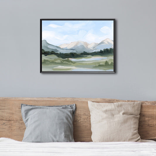 ’Silverton’ Art Print - Colorado Mountain Artwork - abstract - Landscape