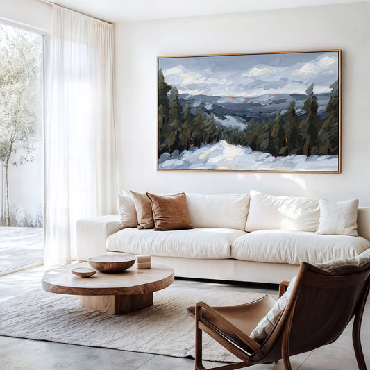 "Winter Storm" Art Print
