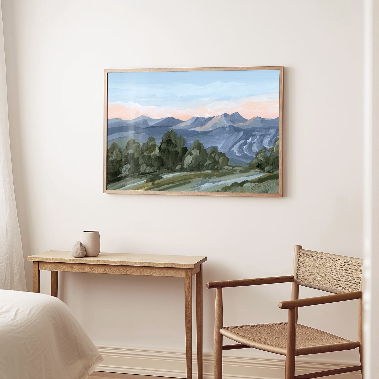 Kunstdruck „Alpine Glow“