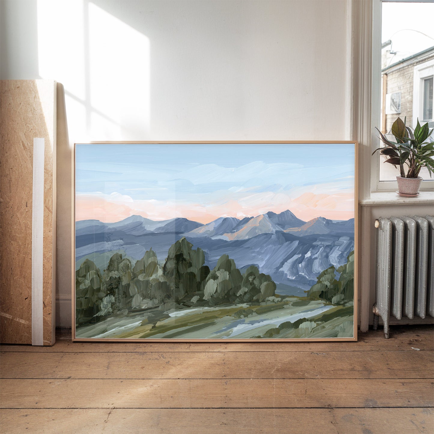 Kunstdruck „Alpine Glow“