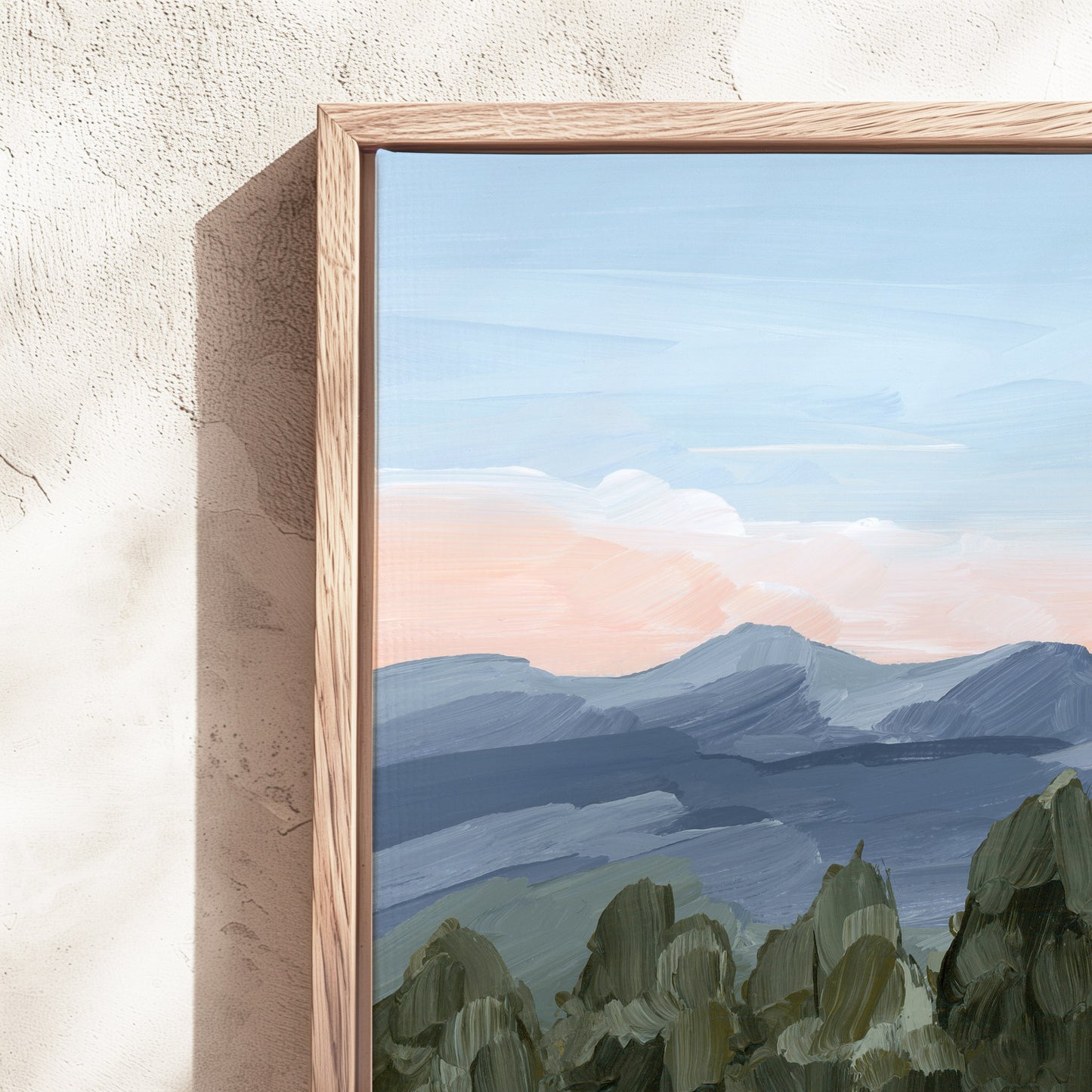 Kunstdruck „Alpine Glow“