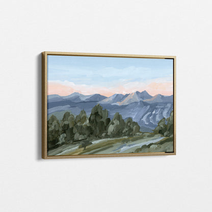 Kunstdruck „Alpine Glow“
