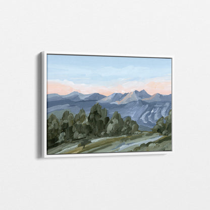 Kunstdruck „Alpine Glow“