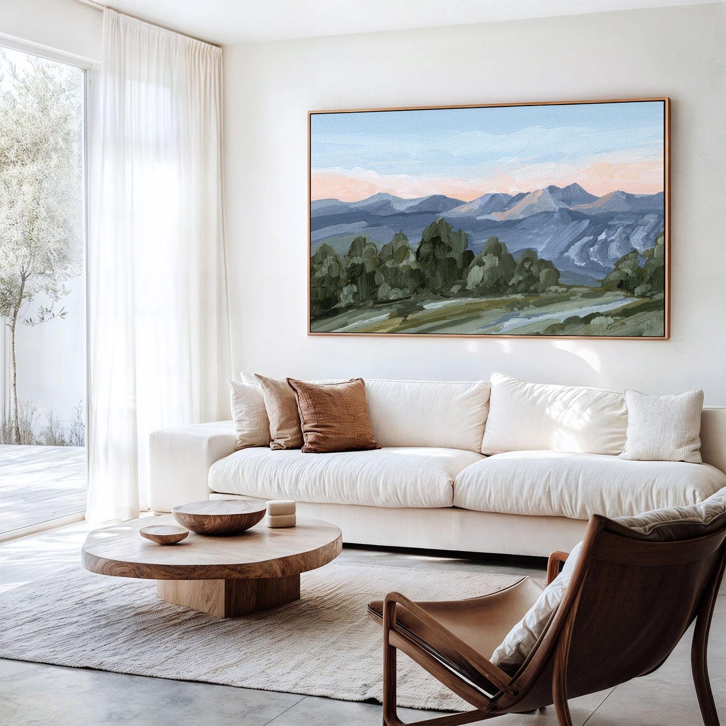 Kunstdruck „Alpine Glow“