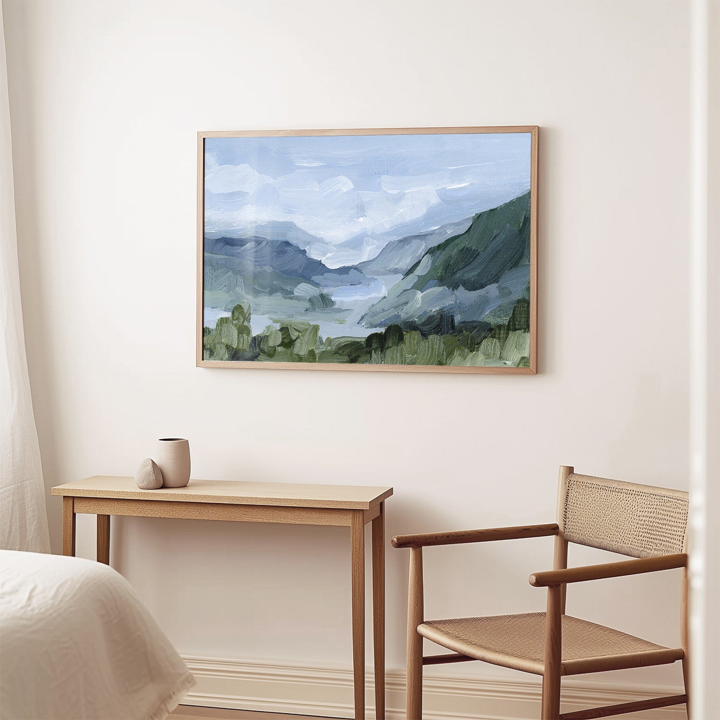 "Blue Juneau" Art Print