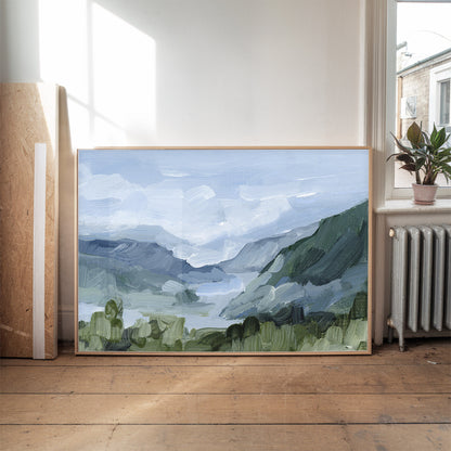 "Blue Juneau" Art Print