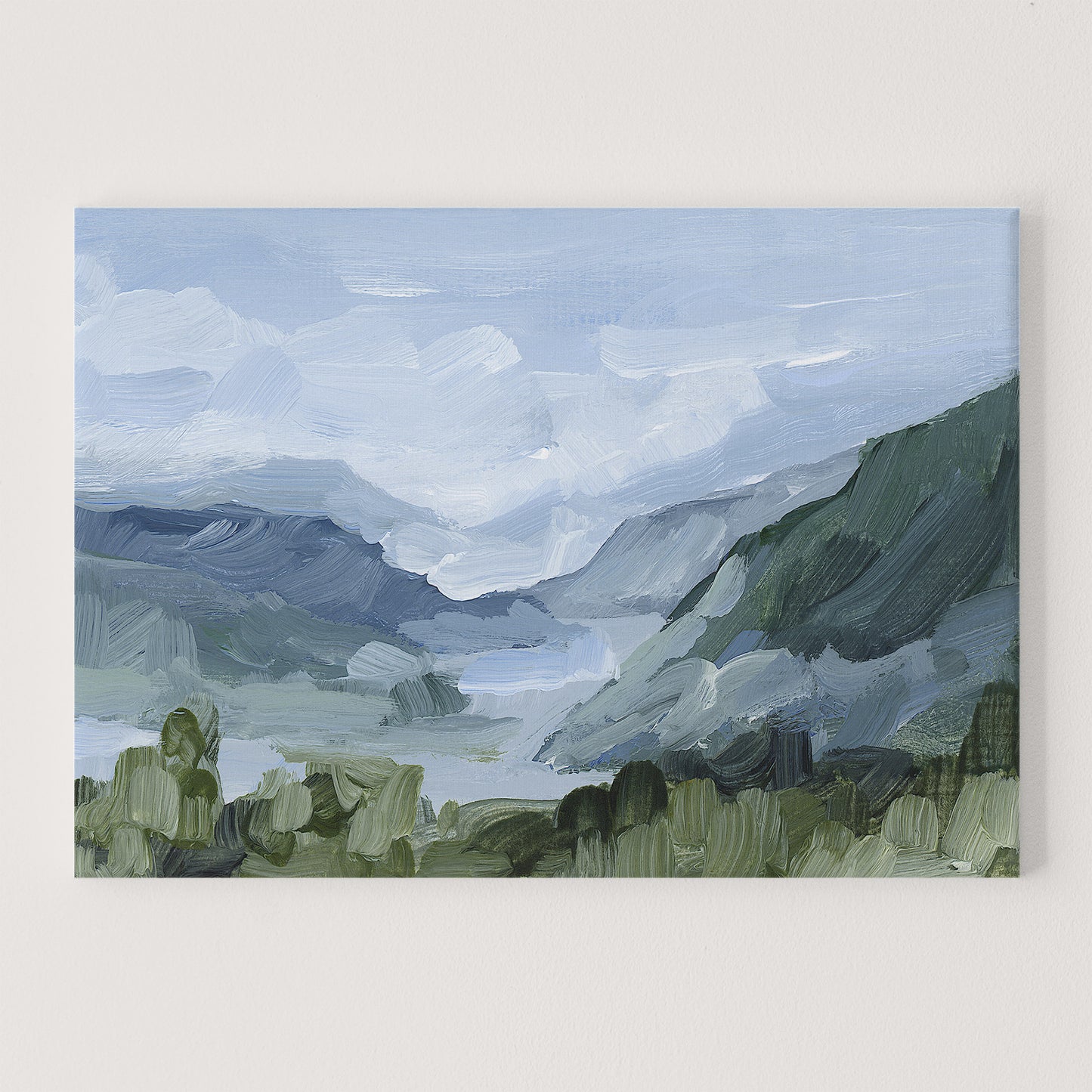 "Blue Juneau" Art Print