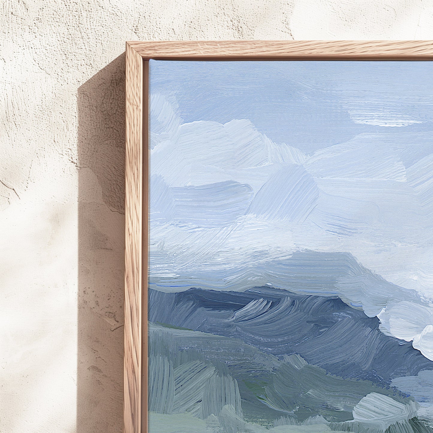 "Blue Juneau" Art Print