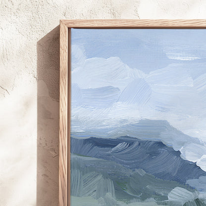 "Blue Juneau" Art Print