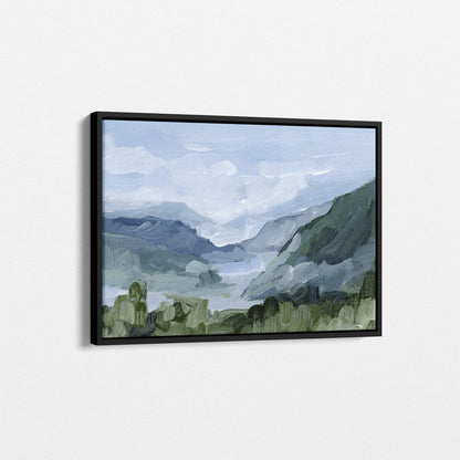 "Blue Juneau" Art Print