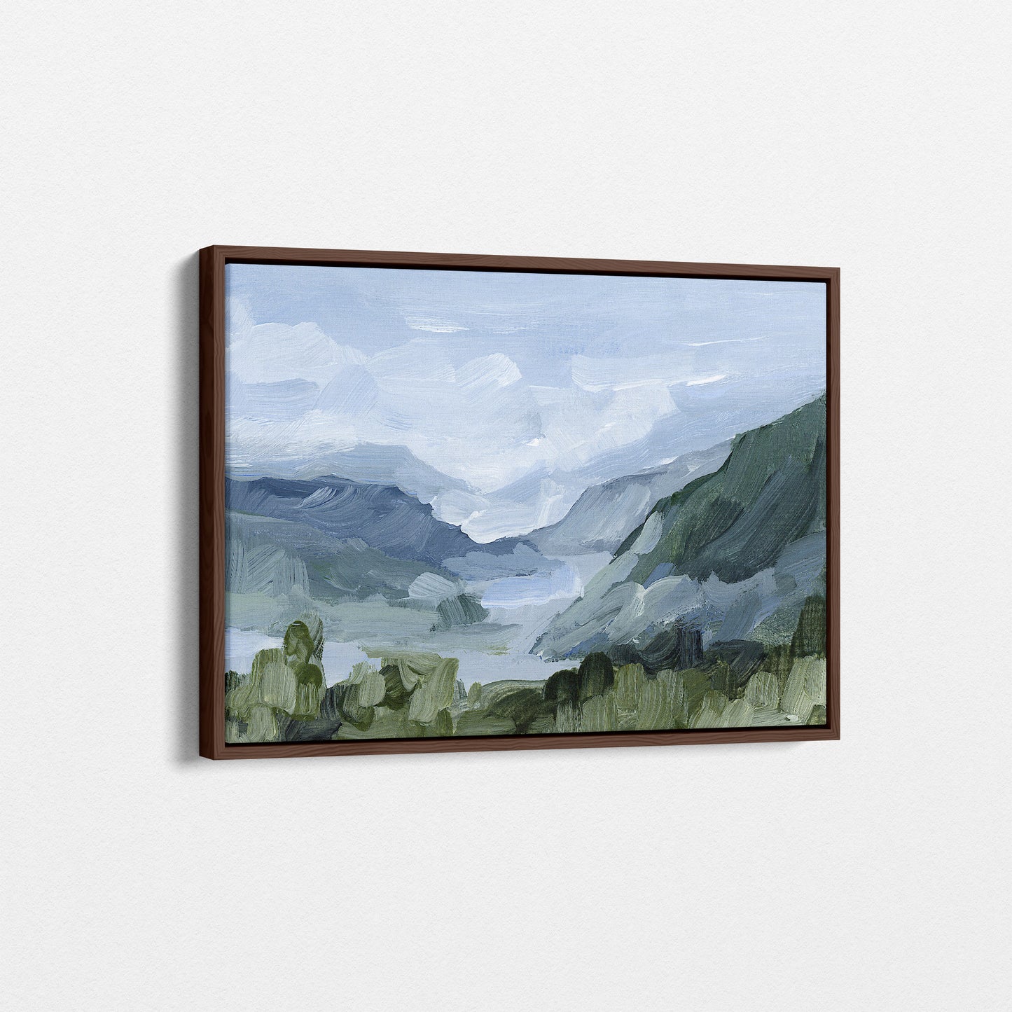 "Blue Juneau" Art Print
