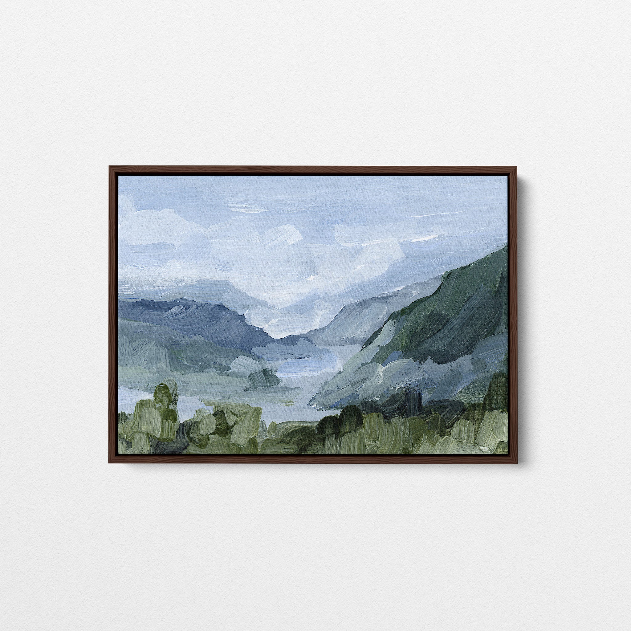 Alaska Mountain Landscape Art - 