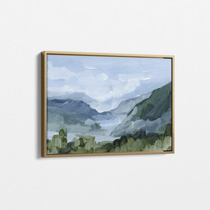 "Blue Juneau" Art Print