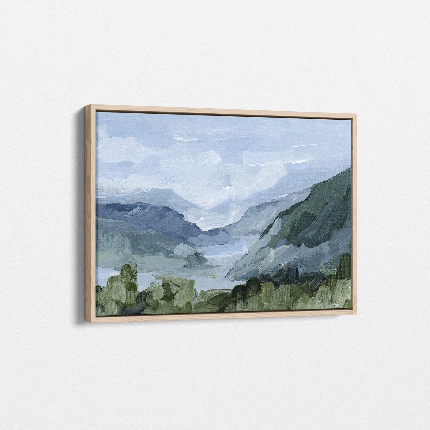 "Blue Juneau" Art Print