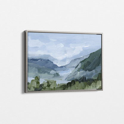 "Blue Juneau" Art Print
