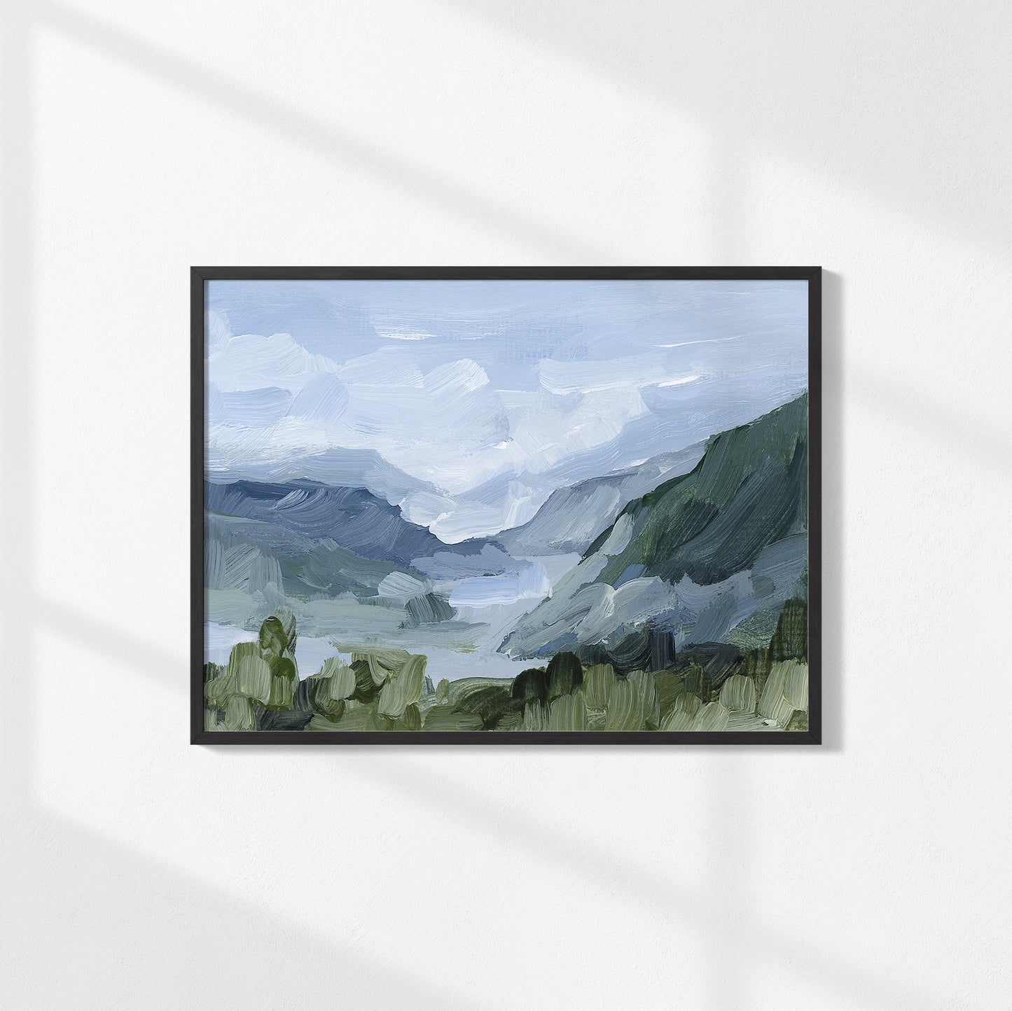 "Blue Juneau" Art Print