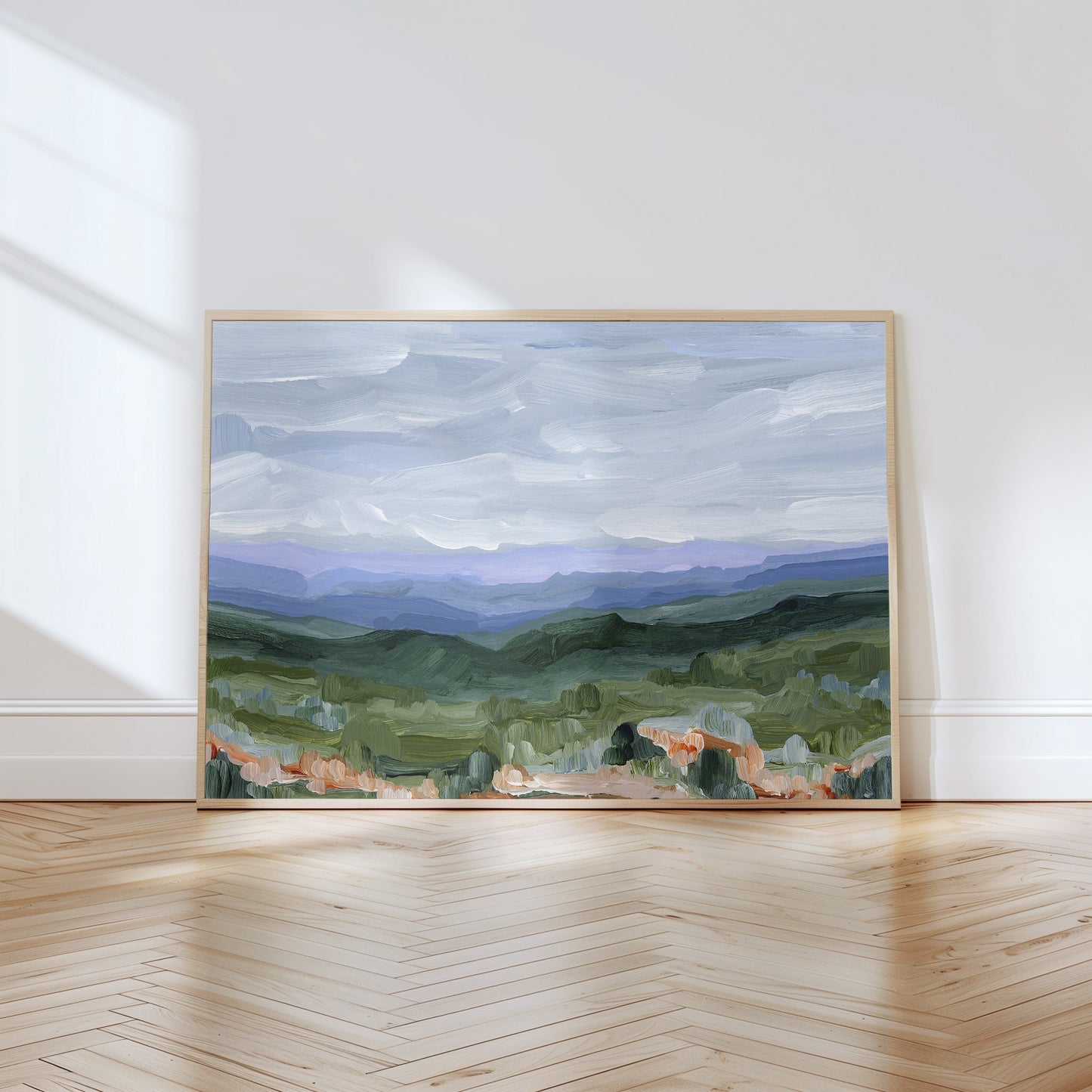 Kunstdruck „Blue Ridge“