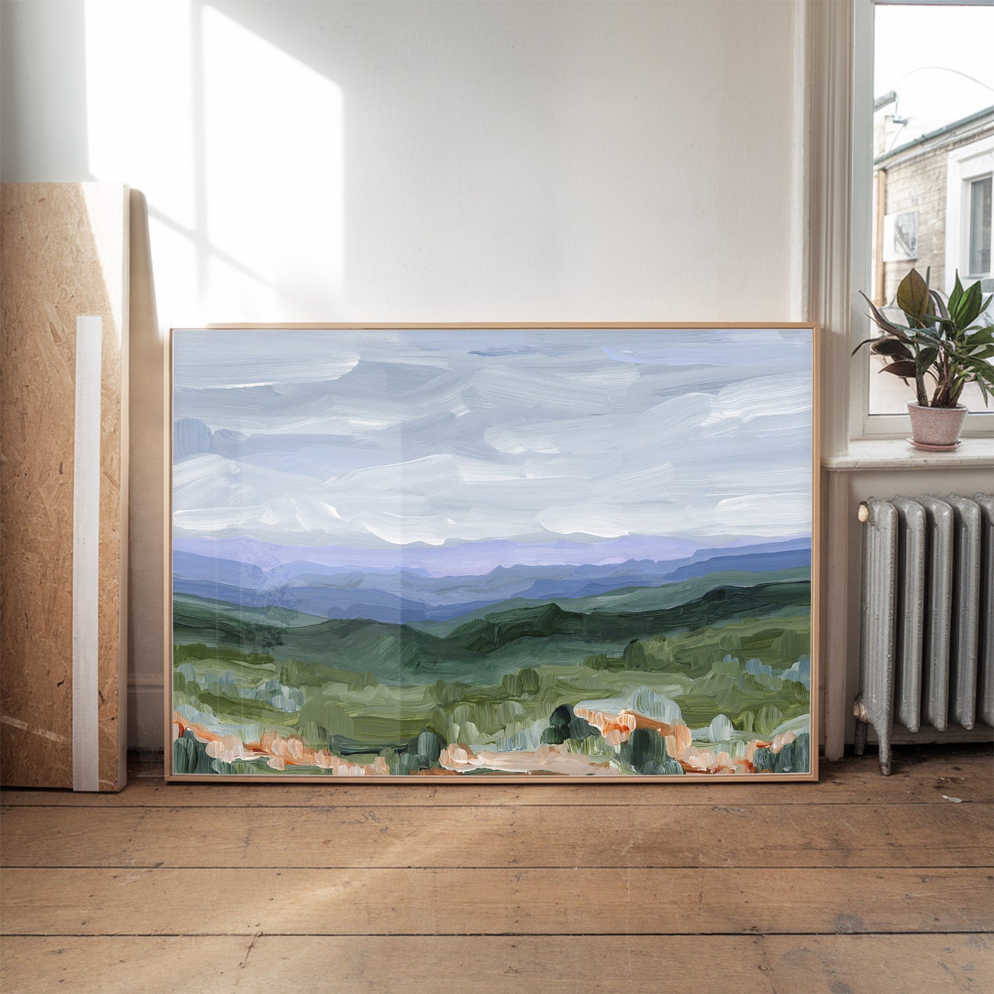 Kunstdruck „Blue Ridge“