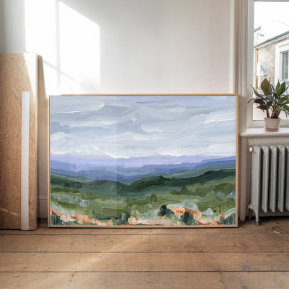 Kunstdruck „Blue Ridge“