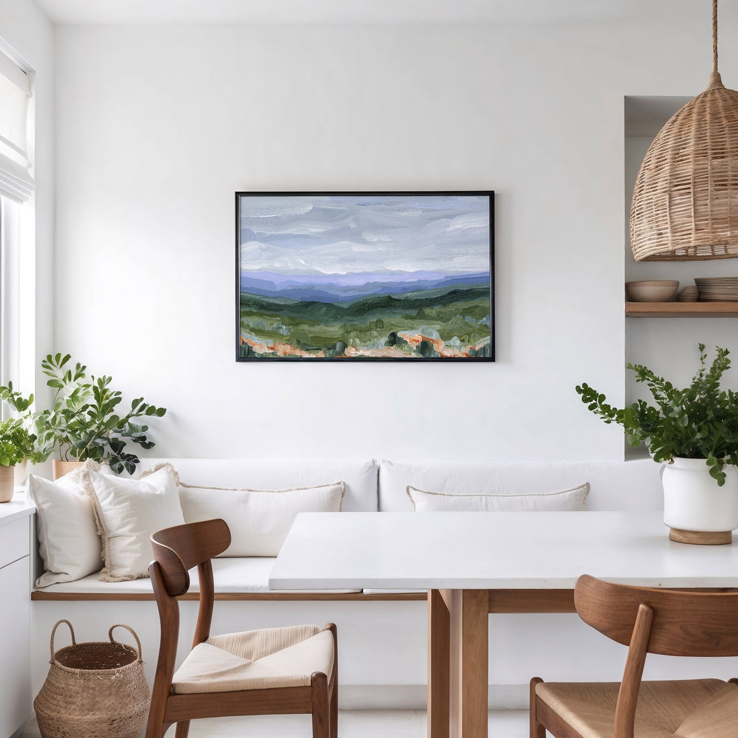 Kunstdruck „Blue Ridge“