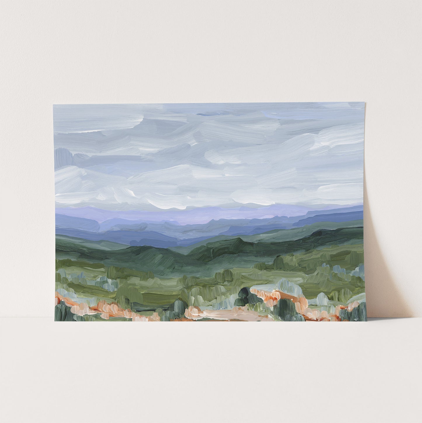 Kunstdruck „Blue Ridge“