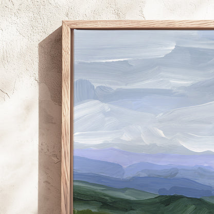 Kunstdruck „Blue Ridge“