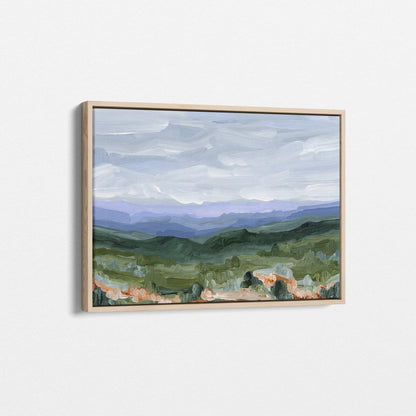 Kunstdruck „Blue Ridge“