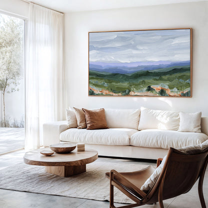 Kunstdruck „Blue Ridge“