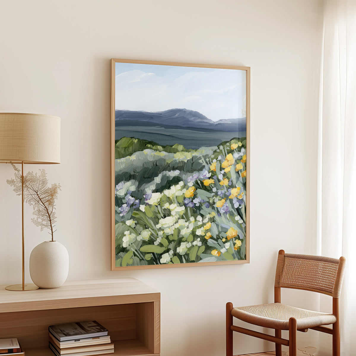 "Buffalo Mountain" Art Print