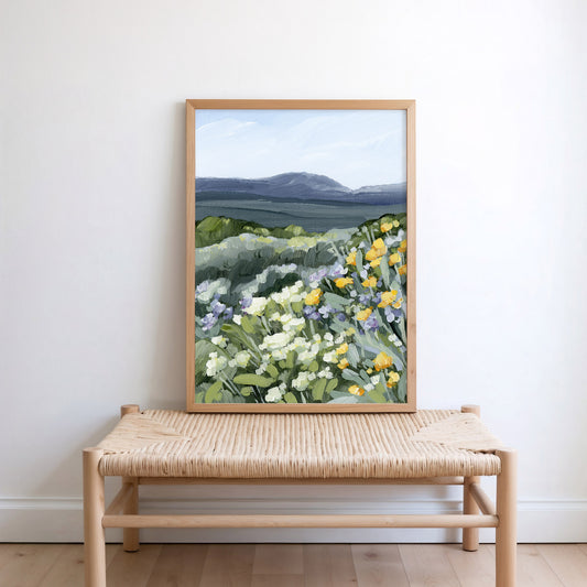 "Buffalo Mountain" Art Print